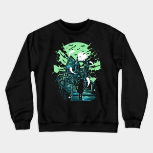 Haunted House Crewneck Sweatshirt